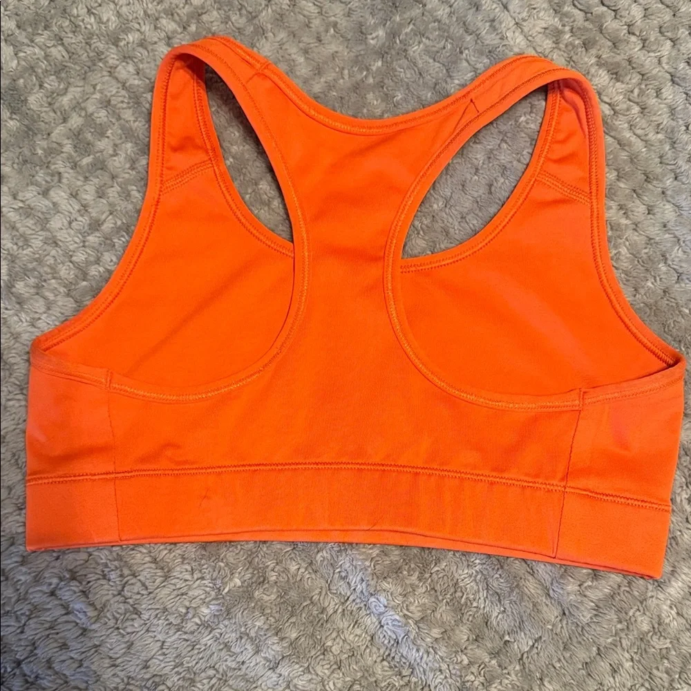 Nike Pro Women's Bright Orange {Small} Sports Bra - Picture 5 of 7